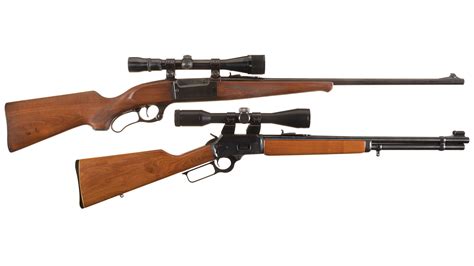 lever action rifles  scopes rock island auction