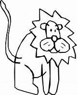 Coloring Lion Pages Kidprintables Return Main sketch template