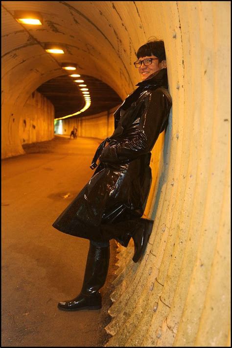 Pin Auf Leather And Latex Mature And Grannys