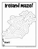Maze Mazes Puzzle sketch template