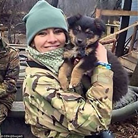 Ukraine Female Soldiers Become Stars After Posting Images From The