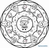 Mandala Mandalas Traspasar Formatos Listo Este sketch template