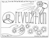 Revelation sketch template