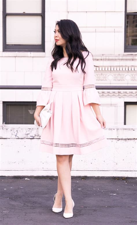 Blush Dress What I Wore To Create And Cultivate Seattle Just A Tina
