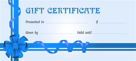 business gift certificates    professional certificate