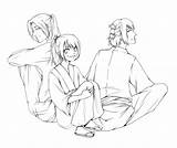 Hakuouki Coloring Pages Template sketch template
