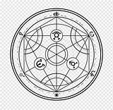 Transmutation Alchemy Elric Nuclear Alchemist Fullmetal Symmetry Sepeda Cercle Magique Pngwing Alchimie sketch template