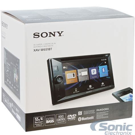 sony xav wbt double din bluetooth dvd car stereo receiver