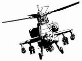 Apache Ah 64 Vector Deviantart sketch template