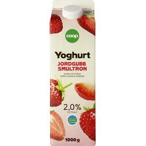 recension coop yoghurt mild jordgubb smultron