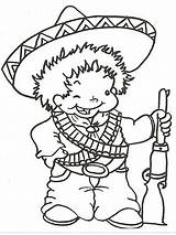 Charros Noviembre Revolucion Revolución Enero Preescolar Mexicanos sketch template