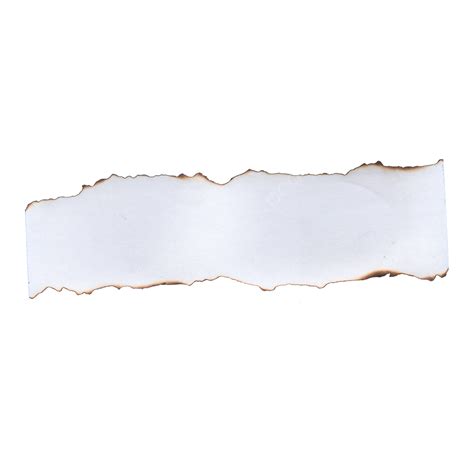 burned torn paper texture transparent paper  png