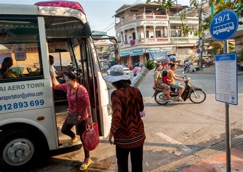Getting Stares On The Streets Of Cambodia Buses For The Masses The