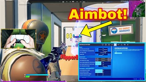 “2055” fortnite montage best linear aimbot controller settings for
