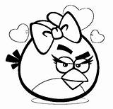 Angry Birds Coloring Pages Kids Printable Small sketch template