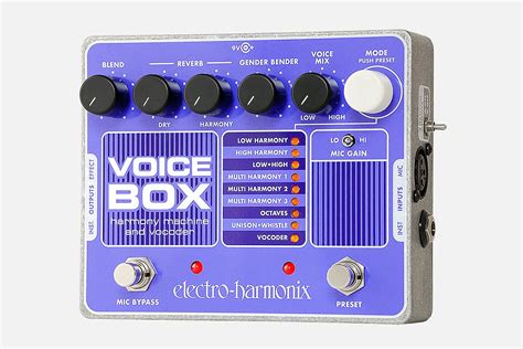 voice box vocal harmony machine vocoder electro harmonix