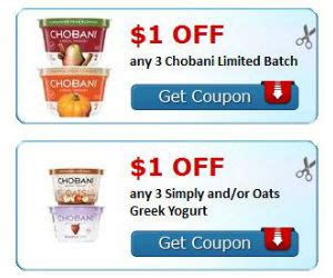 chobani   yogurt coupons     printable coupons