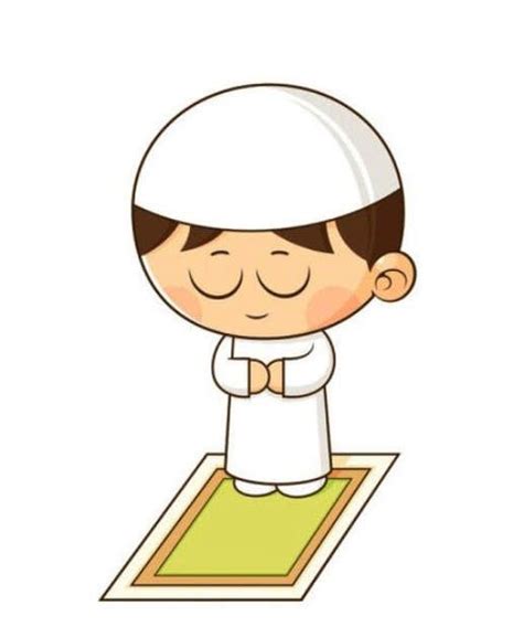 gambar animasi muslimah  berdoa