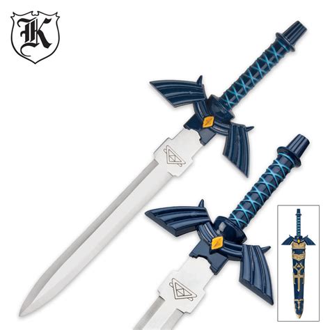 mini replica blue zelda sword knives and swords at the