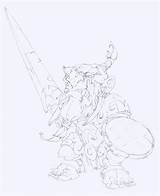 Character Dwarves Confrontation Choose Board sketch template