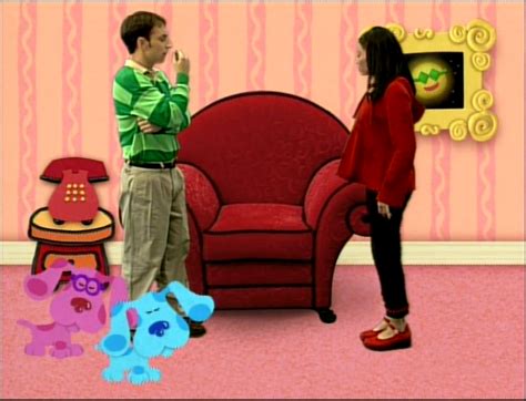 Image Magenta Gets Glasses Png Blue S Clues Wiki Fandom Powered