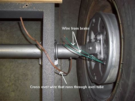 single axle trailer brake wiring diagram  wiring diagram sample