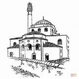 Hagia Moschee Ausmalbild Masjid Ausmalen Supercoloring Colouring Kategorien Kostenlose Mosques sketch template