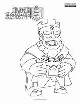 Royale Clash Coloring Fun sketch template