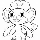 Pansage Coloring Pages Happy Pokemon Printable Categories Coloringonly sketch template