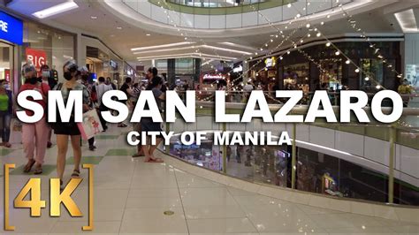 Sm City San Lazaro Mall Walking Tour 4k Santa Cruz Manila