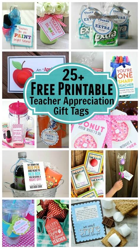 printable teacher appreciation tags pin  joy   works