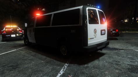 lapd skin   chevy express gta modscom