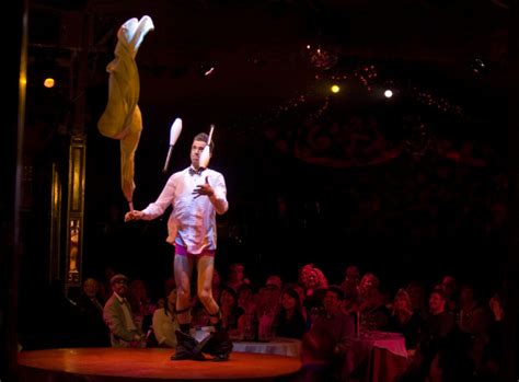 Food Sex And Art Collide In Cabaret Circus Dinner Theater Orange