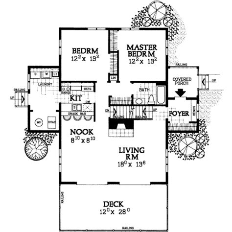 modern style house plan  beds  baths  sqft plan   floorplanscom