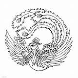 Coloring Pages Adults Firebird Bird Birds Print Printable Look Adult Other sketch template