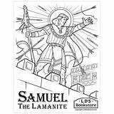Coloring Samuel Pages Printable Lamanite Lds Color Book Mormon Review Write sketch template