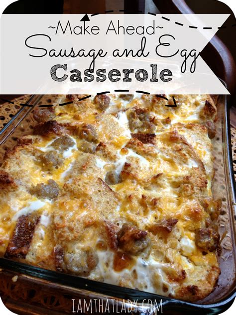 easy sausage  egg bake recipe