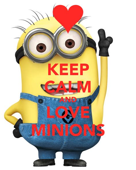 Keep Calm And Love Minions Poster Fgt Keep Calm O Matic