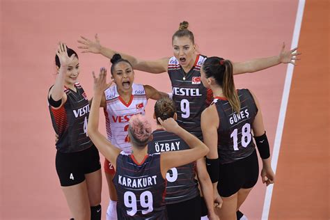 Turkey Women’s Volleyball Team Beats Romania Faces Ukraine Next