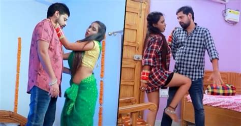 sexy video bhojpuri actress trisha kar madhu and rakesh mishra s bold