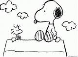 Snoopy sketch template