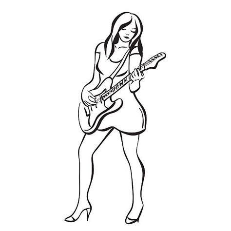 barbie playing guitar coloring page lupongovph