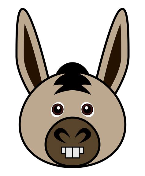 cute donkey vector  vector art  vecteezy