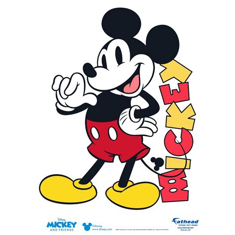 mickey  friends mickey mouse mini cardstock cutout officially li
