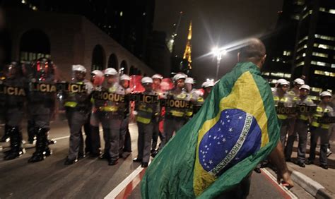 demonstrators protest against world cup in sao paulo[1
