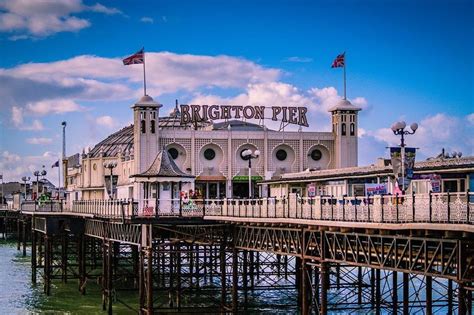 brighton named  worlds  hipster town london evening