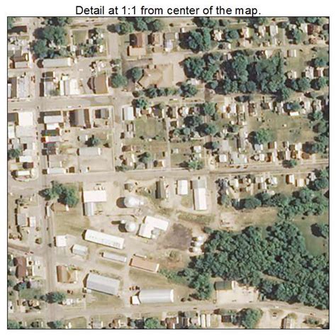aerial photography map  stockton il illinois