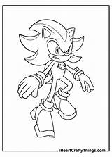 Hedgehog Sonic Iheartcraftythings Defeating He sketch template