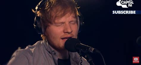 ed sheeran goes totally acoustic for a memorable live performance of
