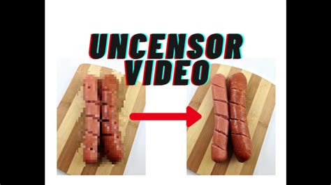 uncensor decensor remove censored and mosaic part of video by
